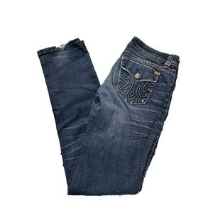 Women's MEK Denim Harbin Straight Bootcut Jeans 27x34‎